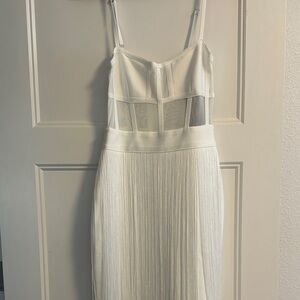 White Fringe Dress- tags attached